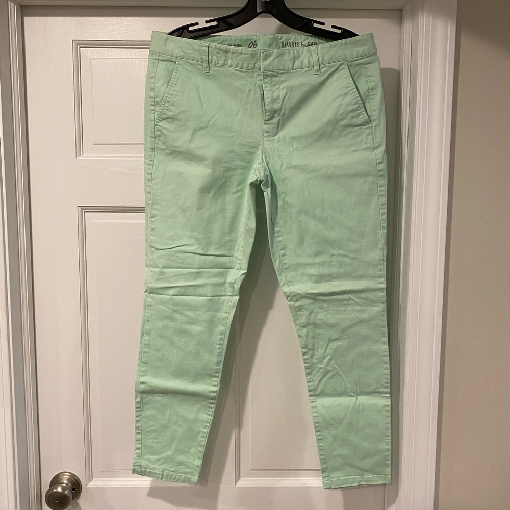 Gap 7/8 Khaki Skinny Pant Size 6
